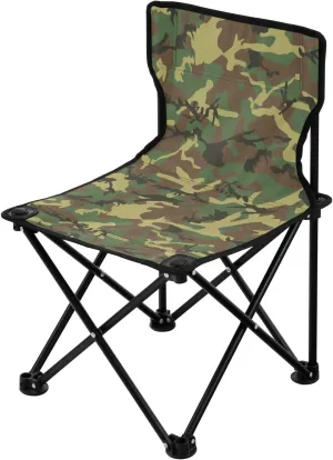 Camouflage Green Brown Collapsible Camp Chairs for Adults Lightweight Backpacking Chairs Includes Carry Bag Outdoor Chair for Camp Lawn