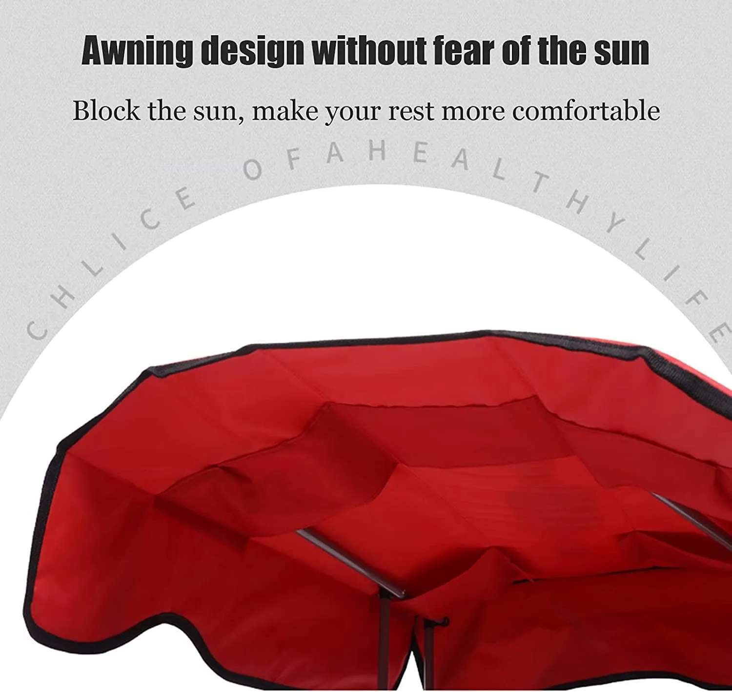 Camping Chair Fishing Chair Folding Chairs Camping Camping Chair With Shade Canopy Chair, Folding Recliner, Adjustable Outdoor Beach Lightweight Sunshade Folding Chairs Lawn Chairs Outside ( Color : B