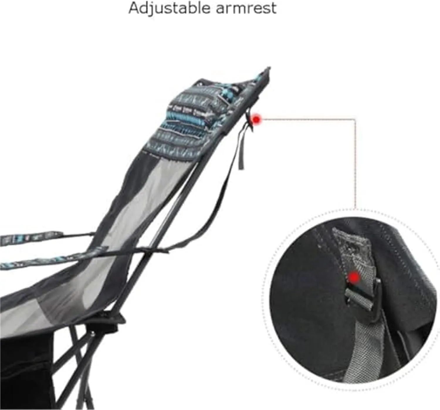 Camping Chair,Folding Camping Chair, Folding Chair Recliner Portable Lunch Break Sports Moon Chair