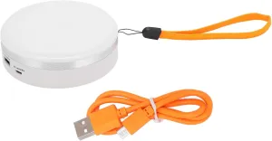 Camping Lantern White Portable USB Two Ways Fast Charging Multifunctional Super Bright Light for Outdoor Camping Traveling