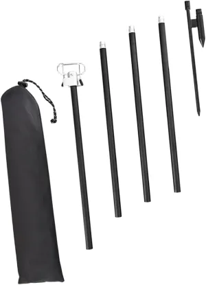 Camping Table Light Stand Solar Lantern Camping Portable Lamp Holder Outdoor Lamp Bracket Strong Load Bearing