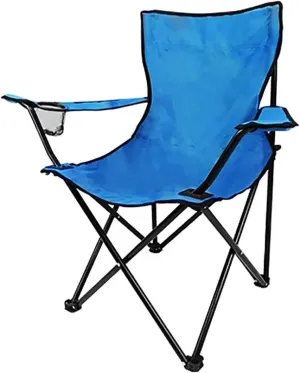 Chair for Outdoors, Folding Camping Chairs with Steel, Portable Camp and Sports Chair Heavy Duty for Adults Picnic Chair for Adults