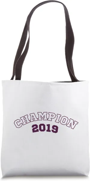 Champion 2019 Tote Bag
