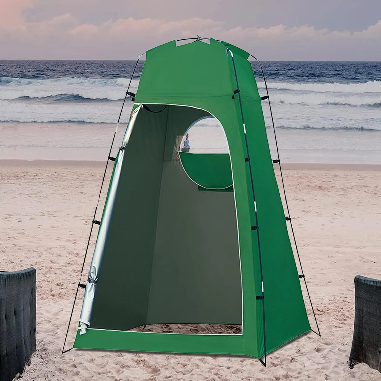 Changing Tents For Camping Pop Up Toilet Tent Shower Privacy Tent For Changing Dressing Room Beach Fishing Hiking Portable Outdoor Toilet Shelter Tent