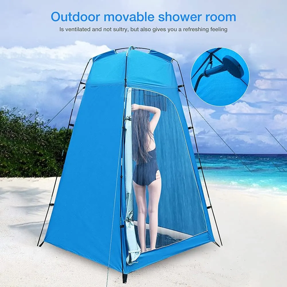 Changing Tents For Camping Pop Up Toilet Tent Shower Privacy Tent For Changing Dressing Room Beach Fishing Hiking Portable Outdoor Toilet Shelter Tent
