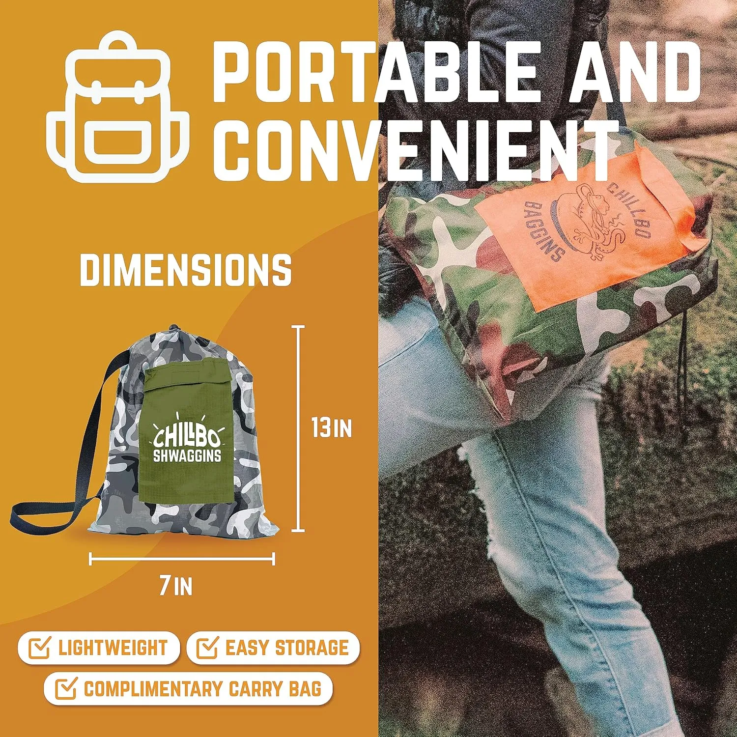 Chillbo Inflatable Couch – Cool Inflatable Chair. Upgrade Your Camping Accessories. Easy Setup is Perfect for Hiking Gear, Beach Chair and Music Festivals.