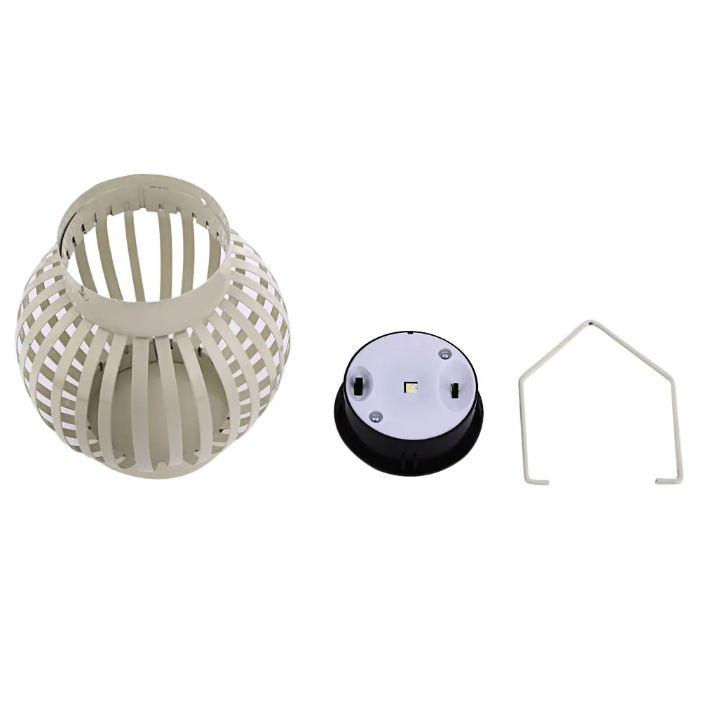 Circular Solar Powered LED Night Light