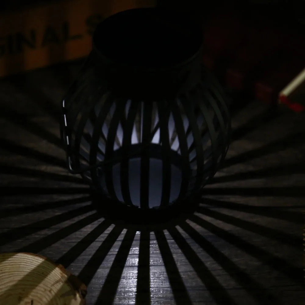 Circular Solar Powered LED Night Light