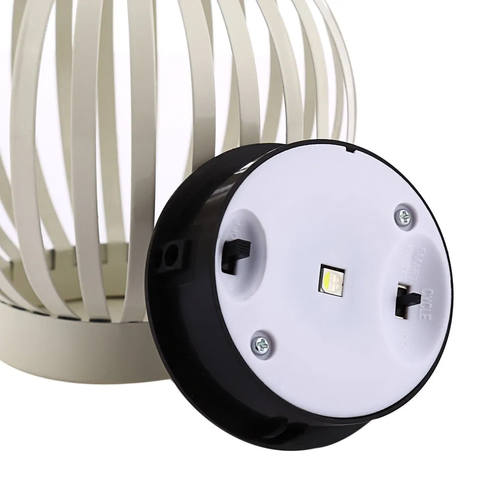 Circular Solar Powered LED Night Light