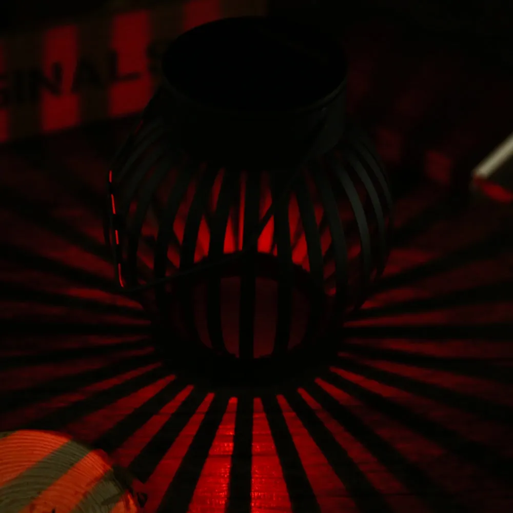 Circular Solar Powered LED Night Light