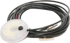 CLAM LED Hub Light – 300 Lumens, Ultra-Bright C.O.B. LED, Long Battery Life, Easy Mount for Ice Fishing Shelters