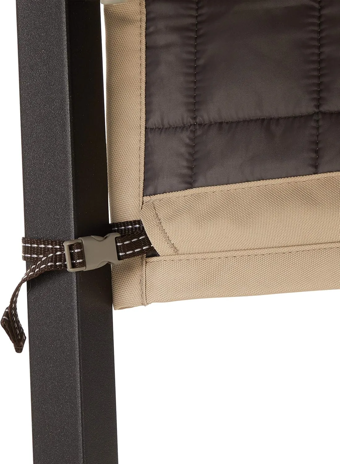 Classic Accessories Montlake Water-Resistant 45 Inch Patio Chair Slipcover, Antique Beige, Patio Furniture Covers