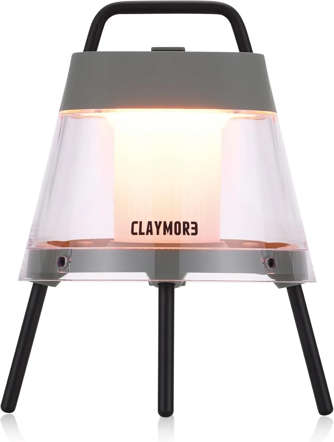CLAYMORE Athena M (Moss Green) - Aesthetic Portable Outdoor Lantern for Glamping, Camping, Events, Parties & Tents. USB-C Charging, Power Bank Function, Up to 75 Hours Battery Life, 3 Light Modes.