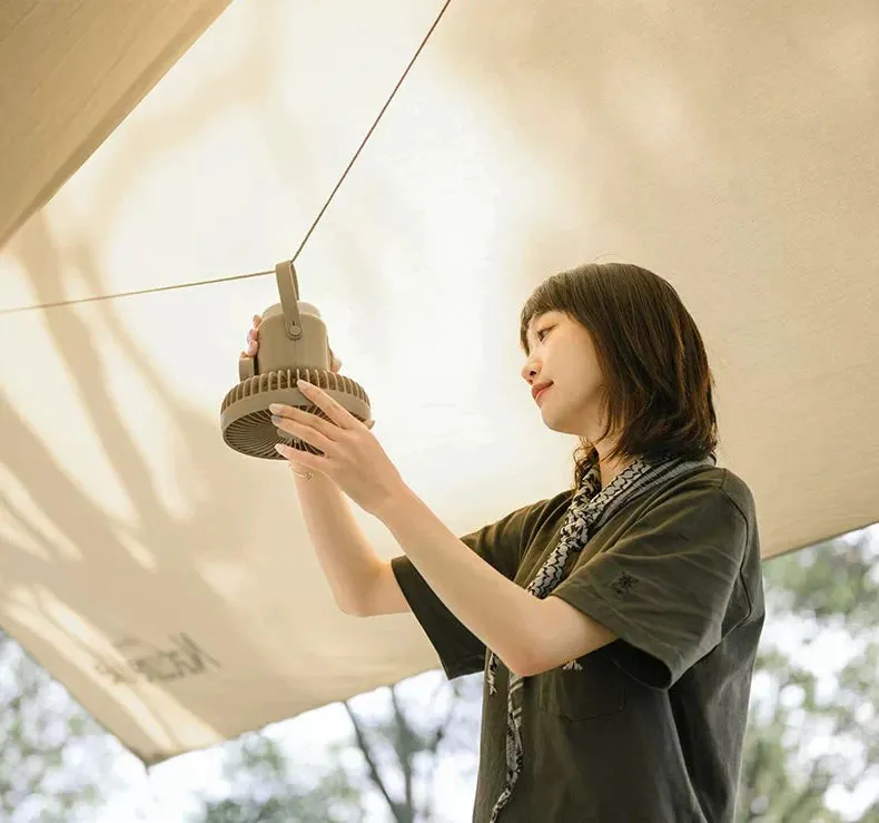 [CLEARANCE] Naturehike Camping Fan w/ Magnetic Lamp