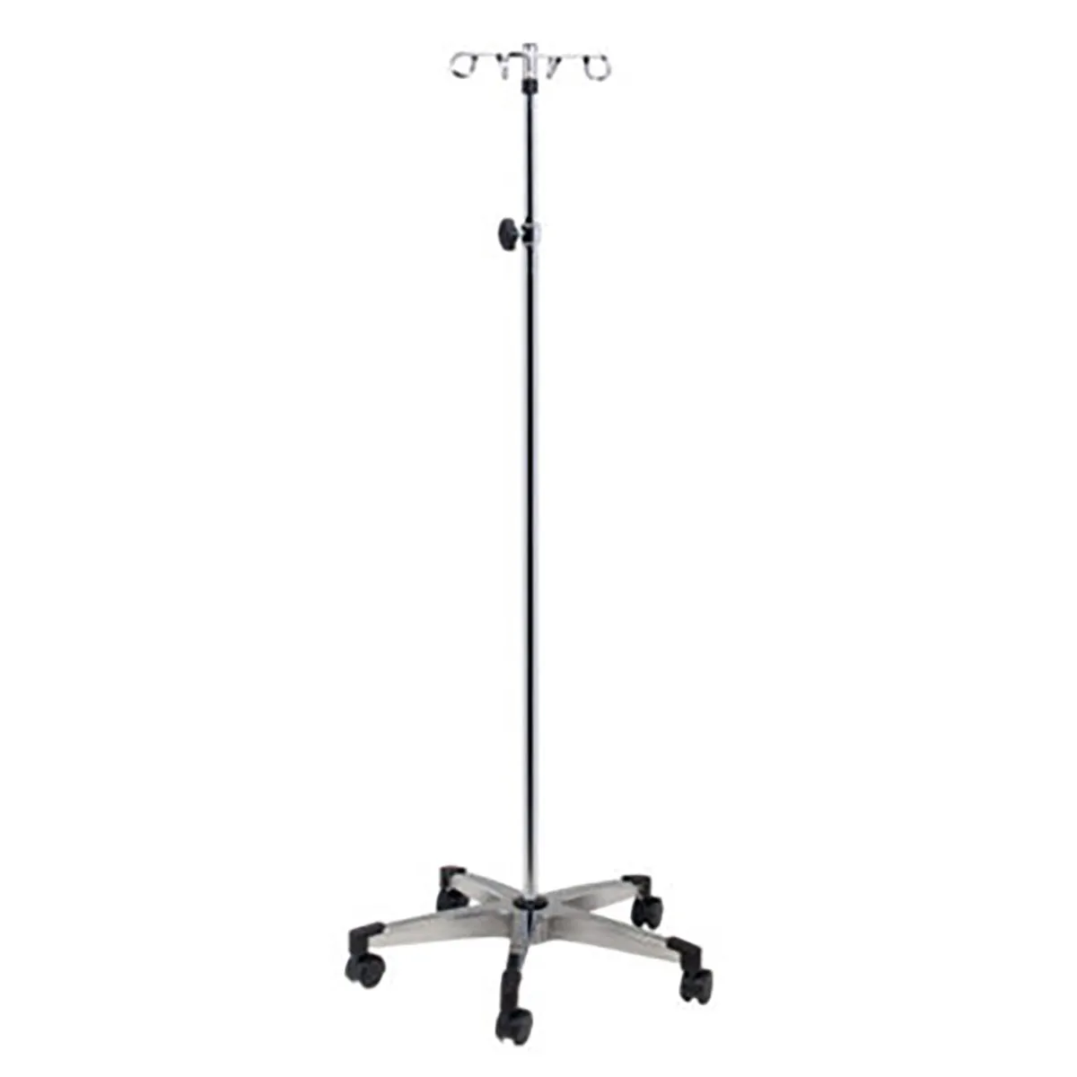 Clinton IV-354 , 4-Hook Iv Pole, 5-Leg