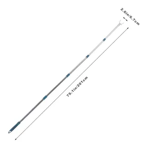 Clothes Rail Reach Rod Drying Supply Closet Pole Smart Curtains Adjustable Balcony Telescopic Coat Hangers Household