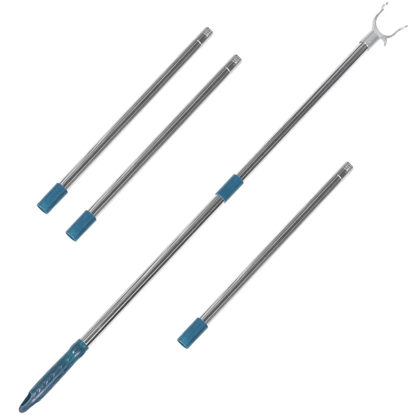 Clothes Rail Reach Rod Drying Supply Closet Pole Smart Curtains Adjustable Balcony Telescopic Coat Hangers Household