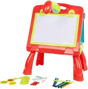 COLOR TREE Educational Development Drawing Toy Study Table with Projector Toy for Kids Ages 3 