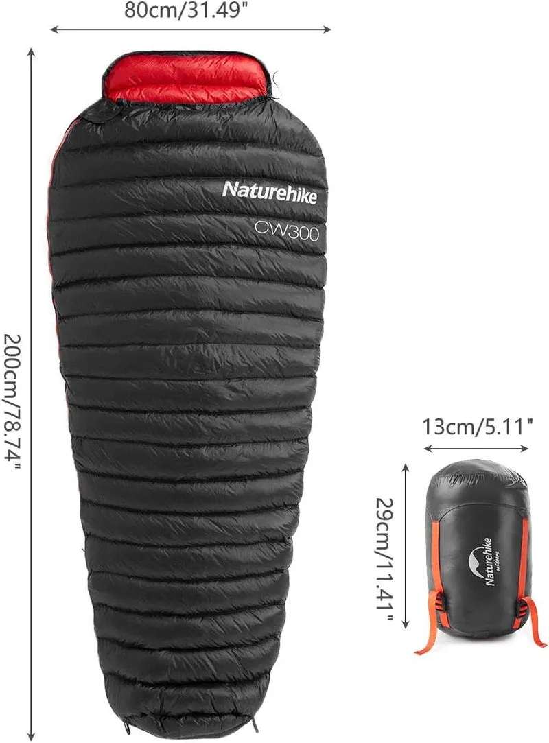 Compact Mummy 0 Weather Goose Degree Cold Sleeping for Ultralight down Adults Bag, Sleeping Bag Expert advice Privacy-focused