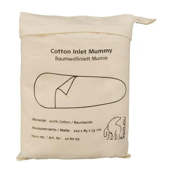 Cotton liner, mummy