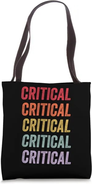 Critical Tote Bag