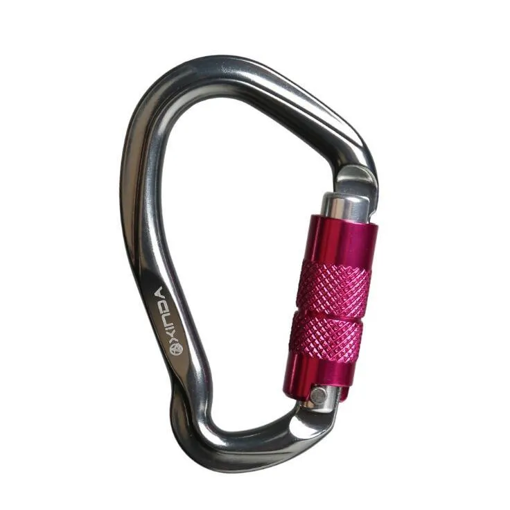D Carabiner Shape Locking Power-efficient PZ6A Climbing Special promotion Hook Strength Ultra