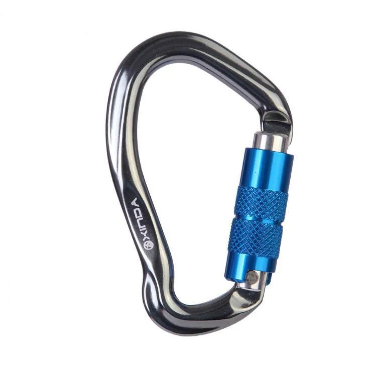 D Carabiner Shape Locking Power-efficient PZ6A Climbing Special promotion Hook Strength Ultra