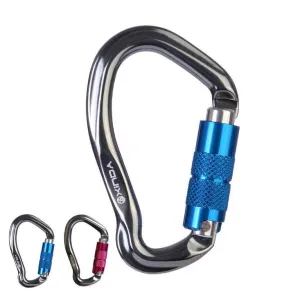 D Carabiner Shape Locking Power-efficient PZ6A Climbing Special promotion Hook Strength Ultra