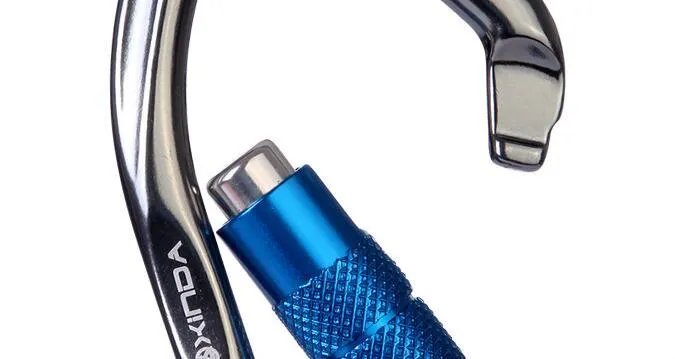 D Carabiner Shape Locking Power-efficient PZ6A Climbing Special promotion Hook Strength Ultra