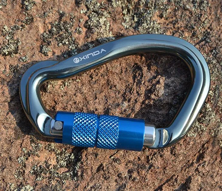 D Carabiner Shape Locking Power-efficient PZ6A Climbing Special promotion Hook Strength Ultra