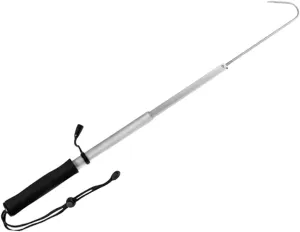 DECHOUS Telescopic Hook Durable Fishing Tool for Sea and Ice Fishing Comfortable Grip Portable Design for Outdoor Adventures