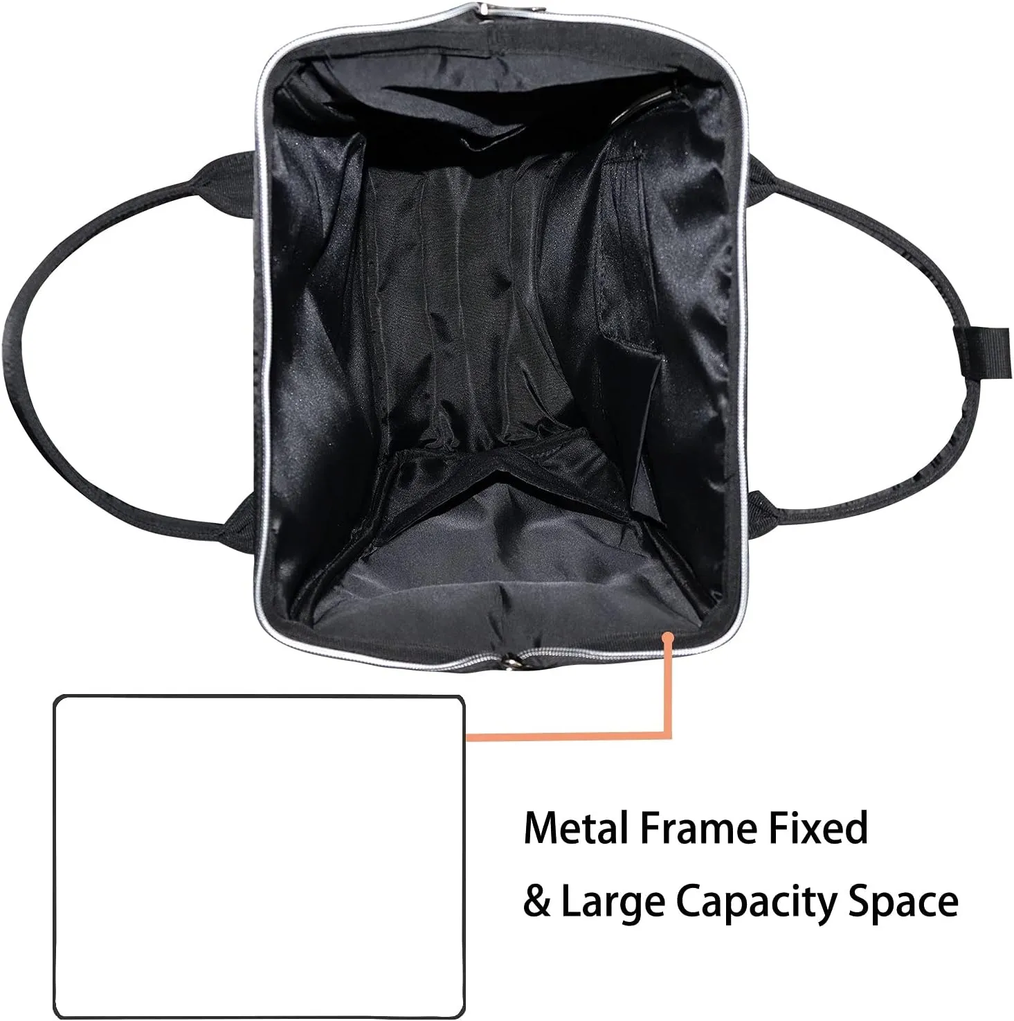 Diaper Bag Mummy Backpack Stormy Waves Dramatic Cloudy Sky Multifunction Baby Nappy Bag Large Capacity Nursing Bags Waterproof Travel Backpack