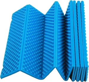 Double Egg Crate Sleeping Pad Foldable Thickened Foam Sleep Mat for Outdoor Camping 186x57CM
