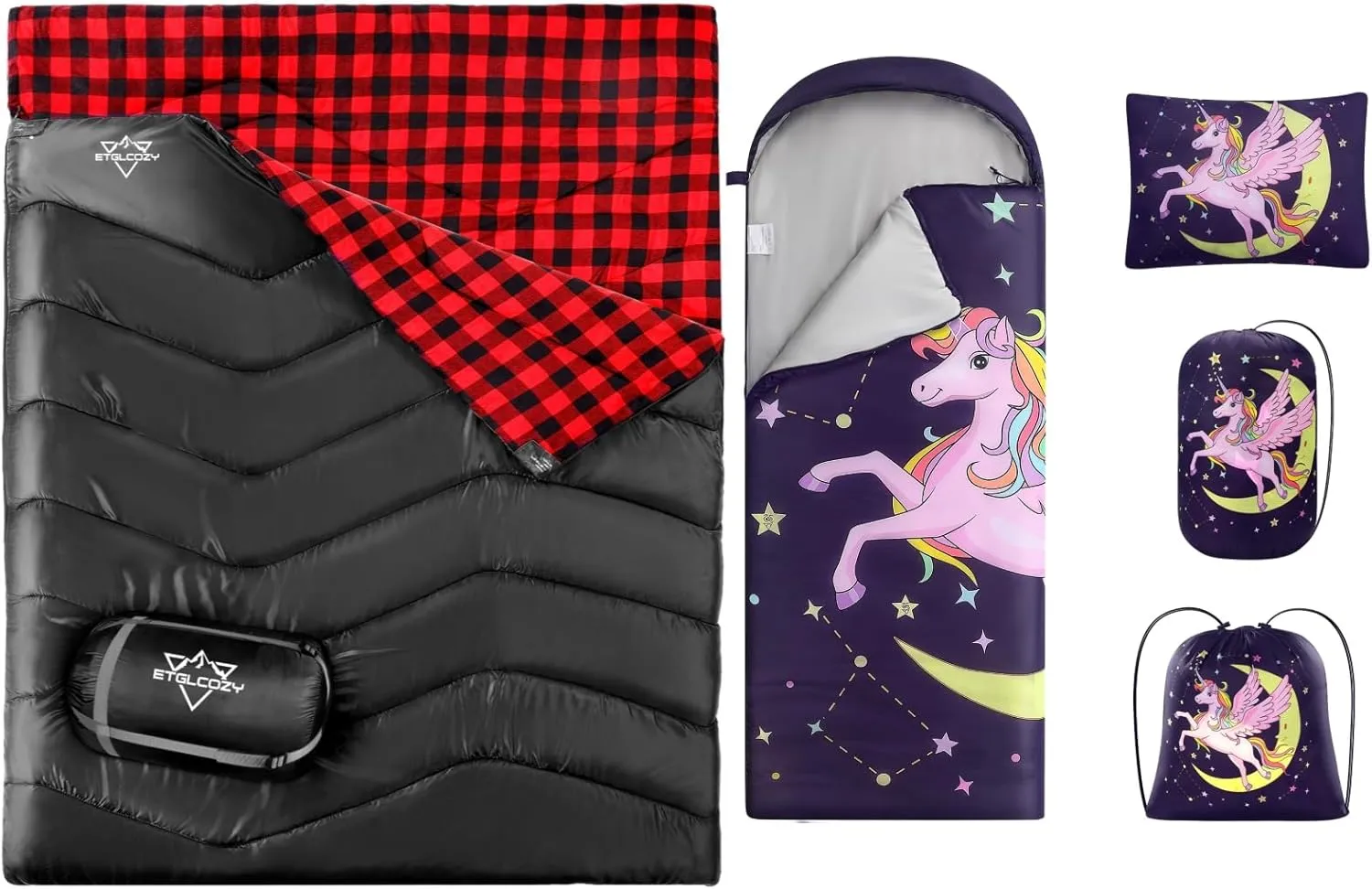 Double Sleeping Bag   Kids Sleeping Bag