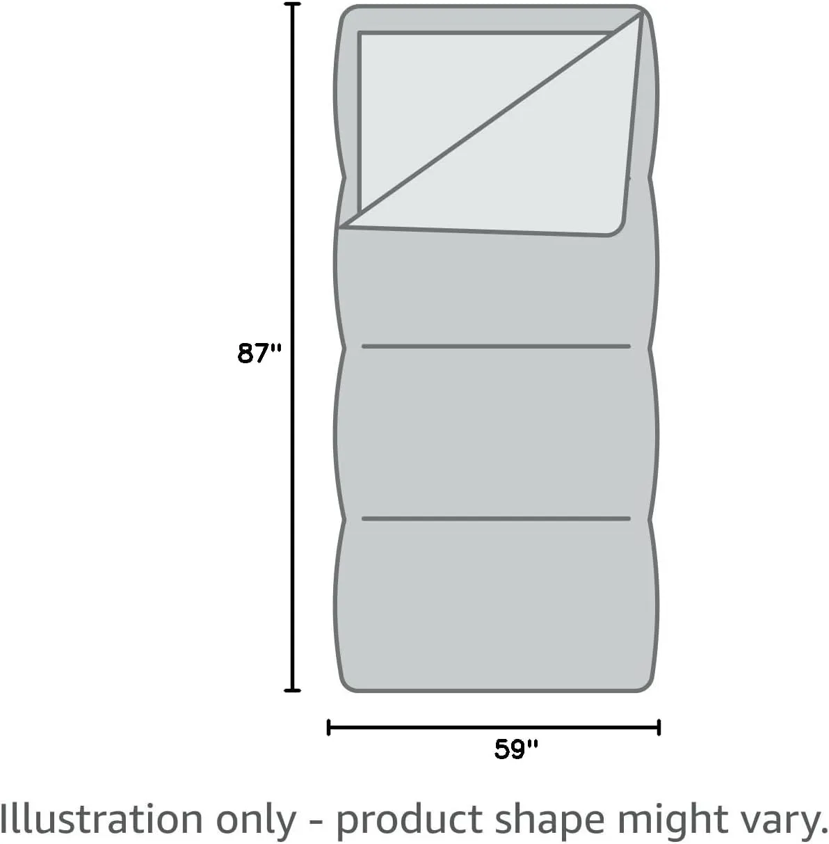 Double Sleeping Bag Queen Size XL -for Camping, Hiking Backpacking and Cold Weather, Portable, Waterproof and Lightweight - 2 Person Sleeping Bag