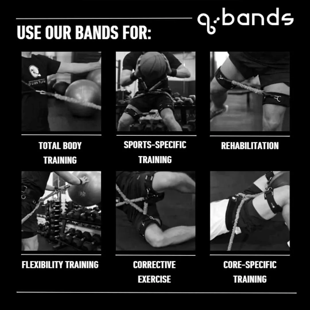 Durable Exercise Bands for Strength Training, Mobility & Stretching - Versatile Safety Sleeved Training Bands for Home, Gym or Outdoor Workouts
