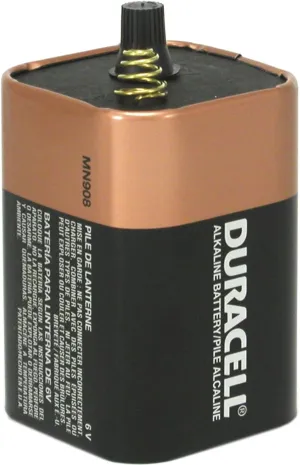Duracell MN908 6V Alkaline Lantern Battery 8-pack