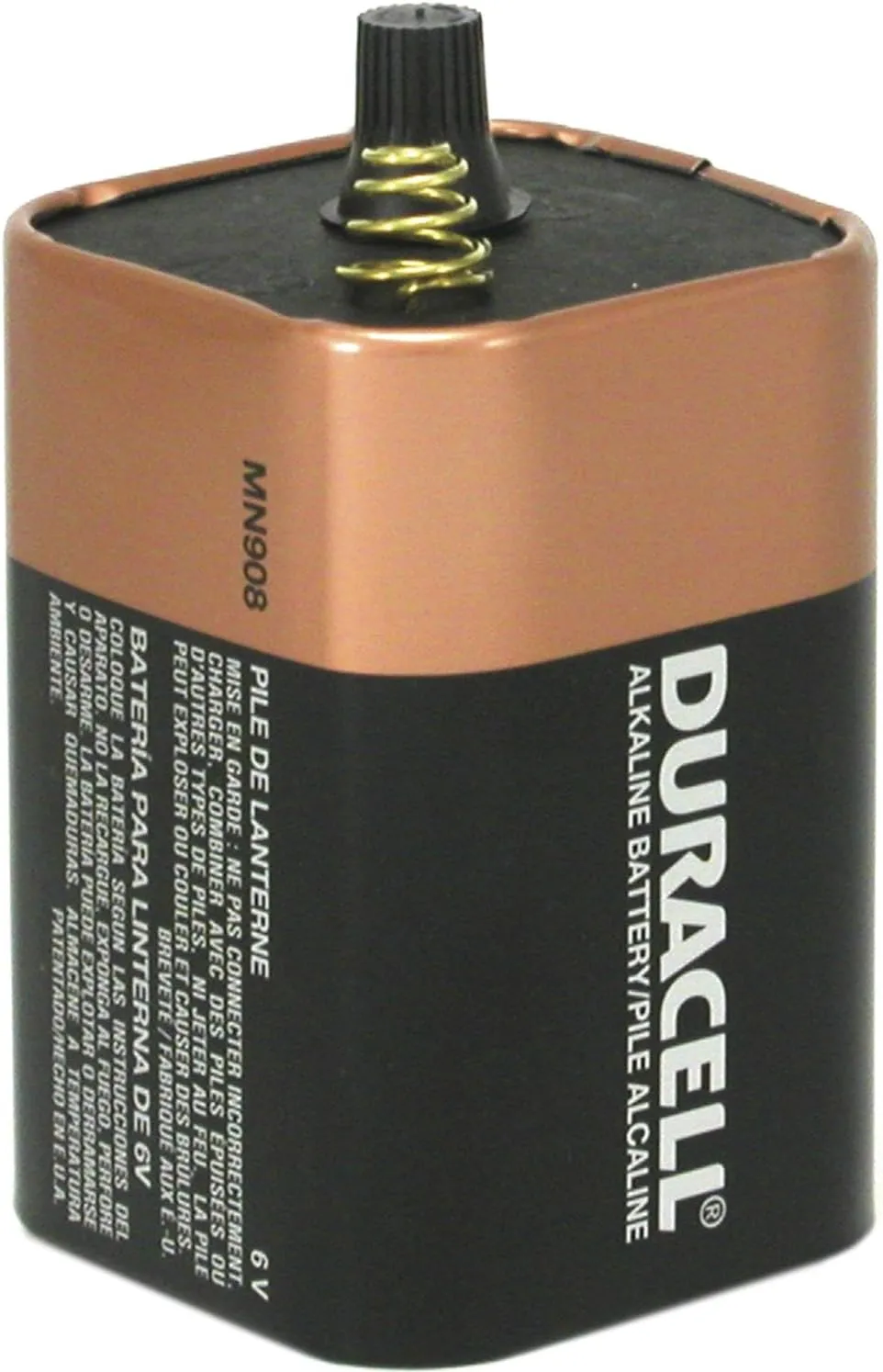 Duracell MN908 6V Alkaline Lantern Battery 8-pack