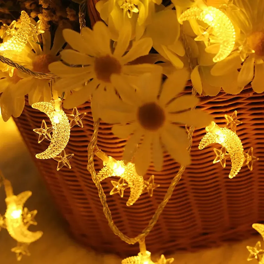 Eid Lantern LED String Lights (Battery Operated)