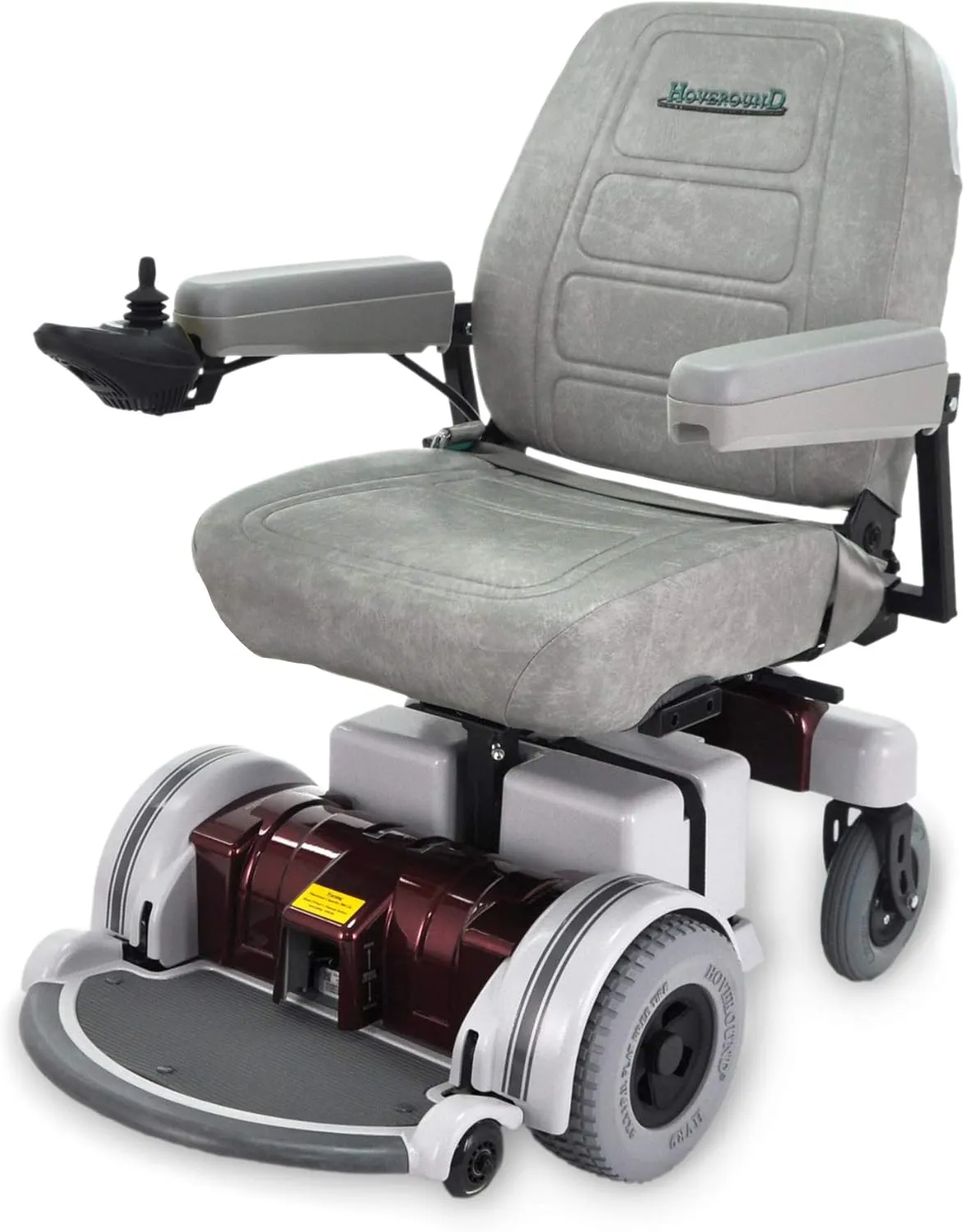 Electric Wheelchair - Motorized Power Chair and Mobility Scooter | LX-5 Red Trim, 19-inch Large Reclining Adult Seat