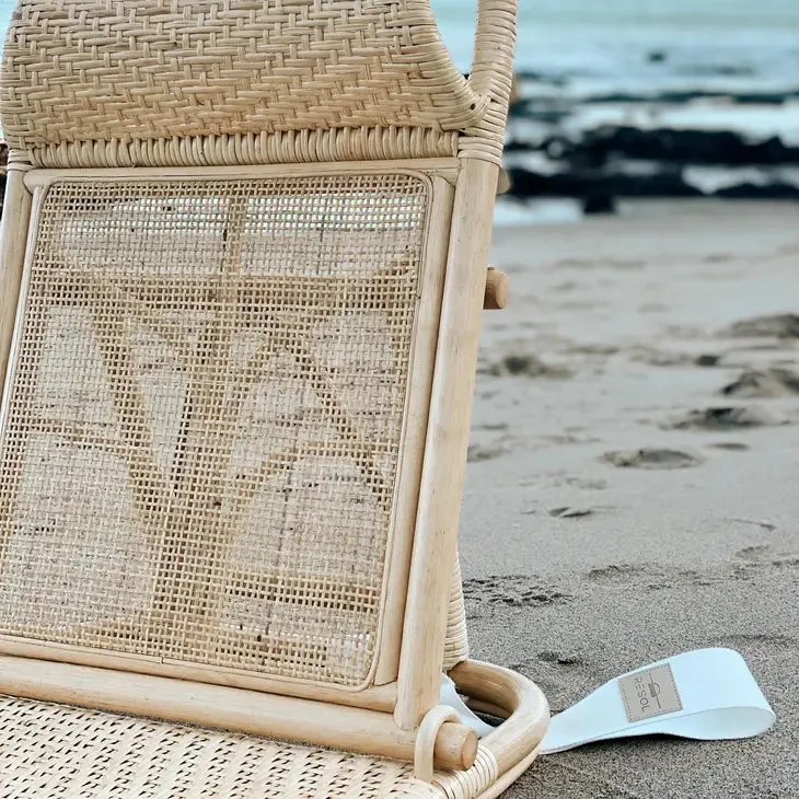 Extensive catalog Rattan Resol Beach Chair Customer-oriented