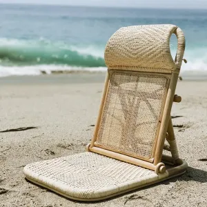 Extensive catalog Rattan Resol Beach Chair Customer-oriented