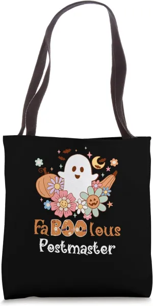 Faboolous Postmaster Boo Funny Halloween Tote Bag