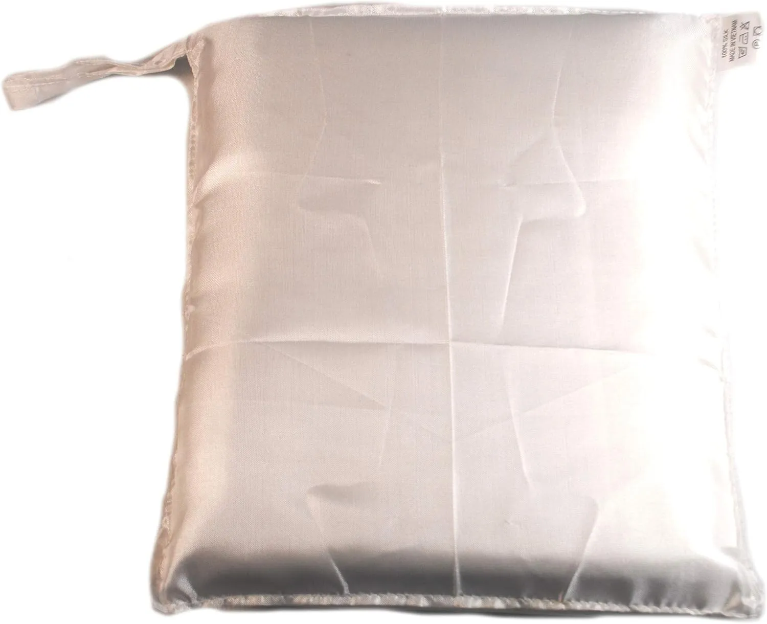 Fair Trade Vietnamese Silk Blend Double Sleeping Bag Liner (White)