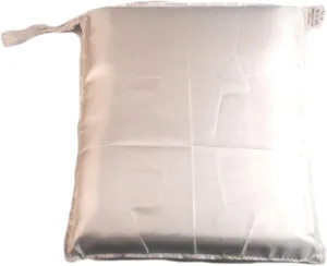 Fair Trade Vietnamese Silk Blend Double Sleeping Bag Liner (White)