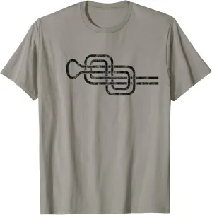 Figure eight knot, climbing, rescue, climbing rope, alpine T-Shirt
