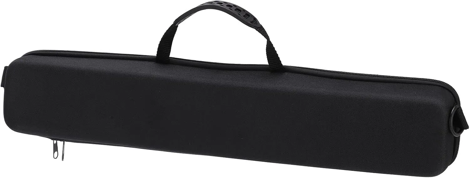 Fishing Accessories Hard Fishing Rod Bag, Anti Shock Rod Holder Bag, Double Metal Zipper, Net Bag, Lock Design, Shoulder Strap for Fishing Tools