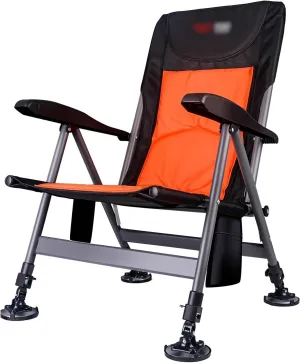 Fishing Chair Fishing Recliner Chair Folding Recliner Chair with Removable Cushion Camping Beach Fishing Chair Camping Chair