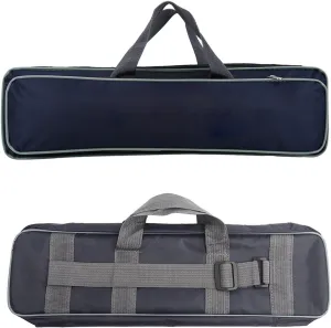 Fishing Rod Case Carrier Bag, Outdoor Fishing Rod Pole Reel Lures Box, Tackle Storage Bag Outdoor Fishing Rod Pole Reel Lures Box Fly Fishing Bag Handbag Adjustable Strap