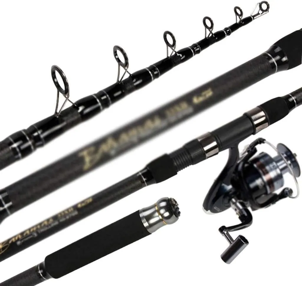 Fishing Rod Combos Fishing Pole Spinning Reels Fishing Carrier Bag for Travel Saltwater Freshwater Fishing